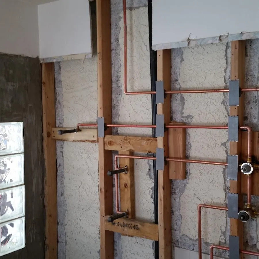 Copper pipe installation for Burst Pipe Repair in Bartlett